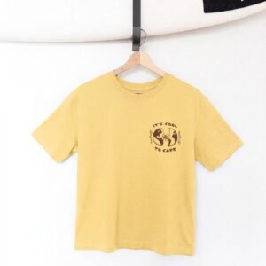 Remera Cool To Care Amarilla