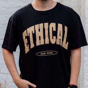Remera Ethical de algodón orgánico, diseño minimalista oversize unisex de Ethical Bear