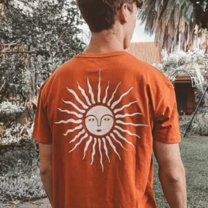 (definir alt: tipo de prenda + estampa + algodón orgánico + Ethical Bear)